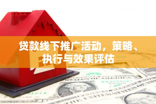 东昌贷款线下推广活动，策略、执行与效果评估