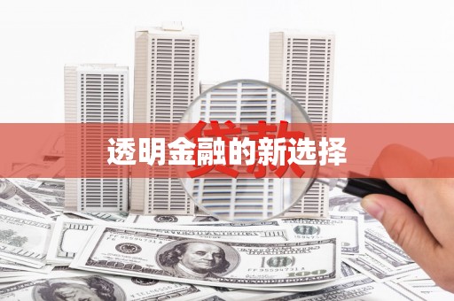 东昌透明金融的新选择