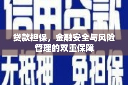 东昌贷款担保，金融安全与风险管理的双重保障