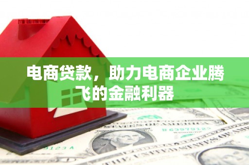 东昌电商贷款，助力电商企业腾飞的金融利器