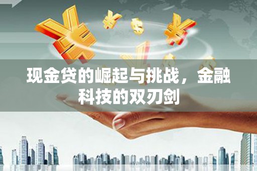 东昌现金贷的崛起与挑战，金融科技的双刃剑