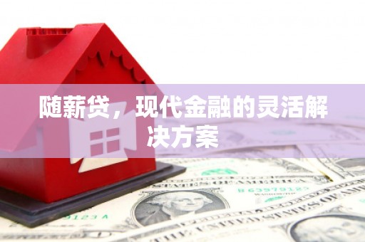 东昌随薪贷，现代金融的灵活解决方案