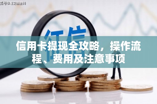 东昌信用卡提现全攻略，操作流程、费用及注意事项