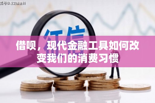 东昌借呗，现代金融工具如何改变我们的消费习惯