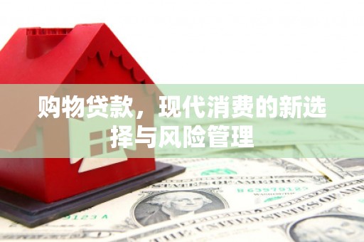 东昌购物贷款，现代消费的新选择与风险管理