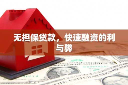 东昌无担保贷款，快速融资的利与弊
