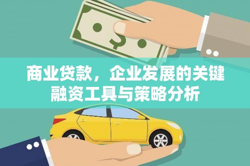 东昌商业贷款，企业发展的关键融资工具与策略分析