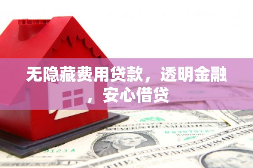 东昌无隐藏费用贷款，透明金融，安心借贷