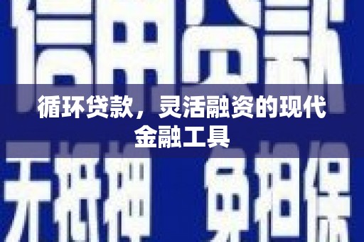 东昌循环贷款，灵活融资的现代金融工具