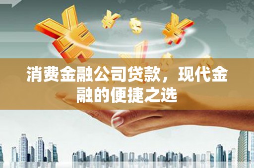东昌消费金融公司贷款，现代金融的便捷之选