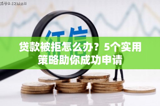 东昌贷款被拒怎么办？5个实用策略助你成功申请