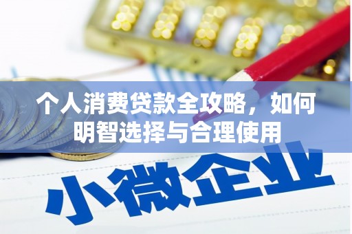 东昌个人消费贷款全攻略，如何明智选择与合理使用